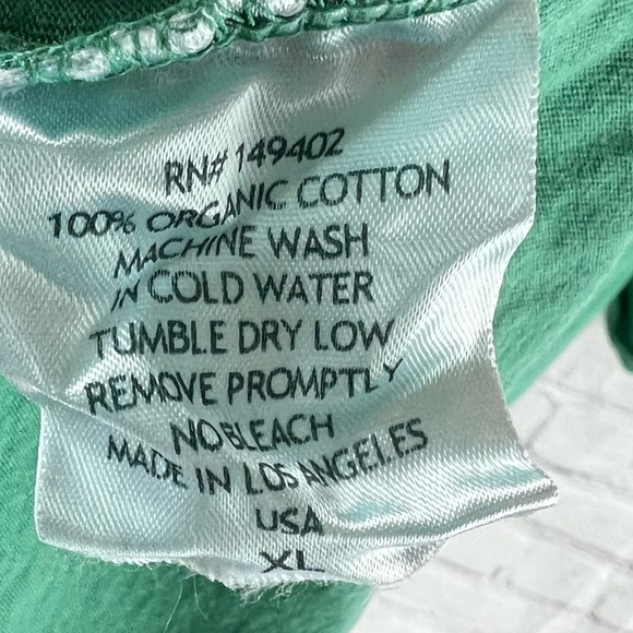 Heineken Lager Beer Green Organic Cotton T-shirt Made in LA - Picture 4 of 4